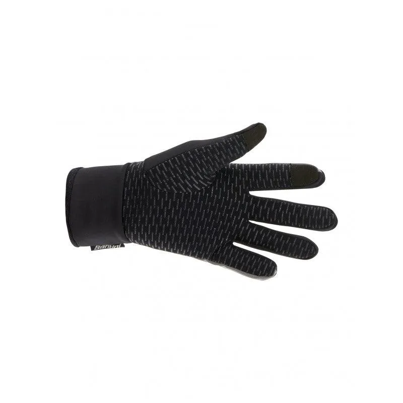 Santini Adapt Unisex Cycling Gloves (Black)