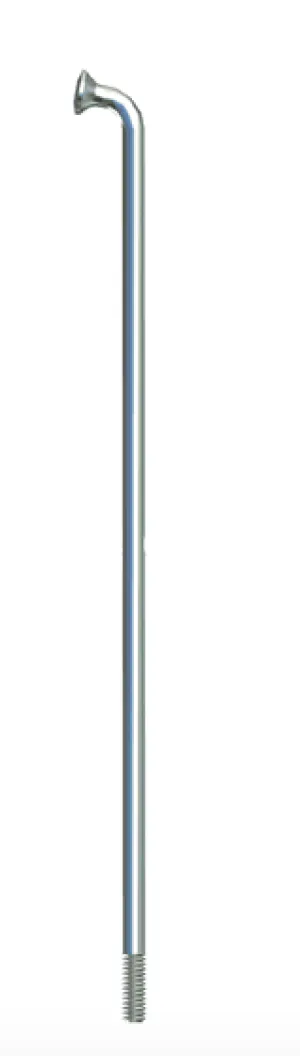 Sapim 14G J-Bend Uncut Leader Spoke (Silver)