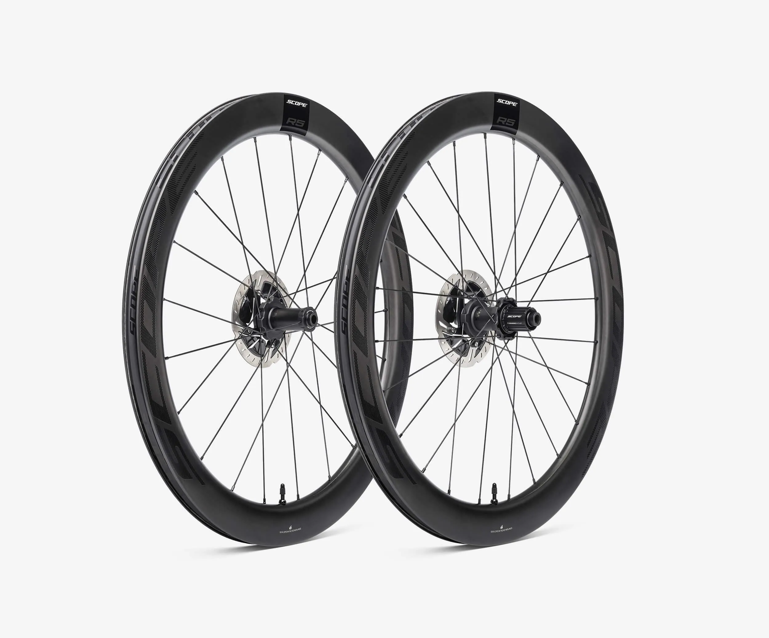Scope R5 Carbon Tubeless Ready Disc Brake Wheel - Shimano (Black)