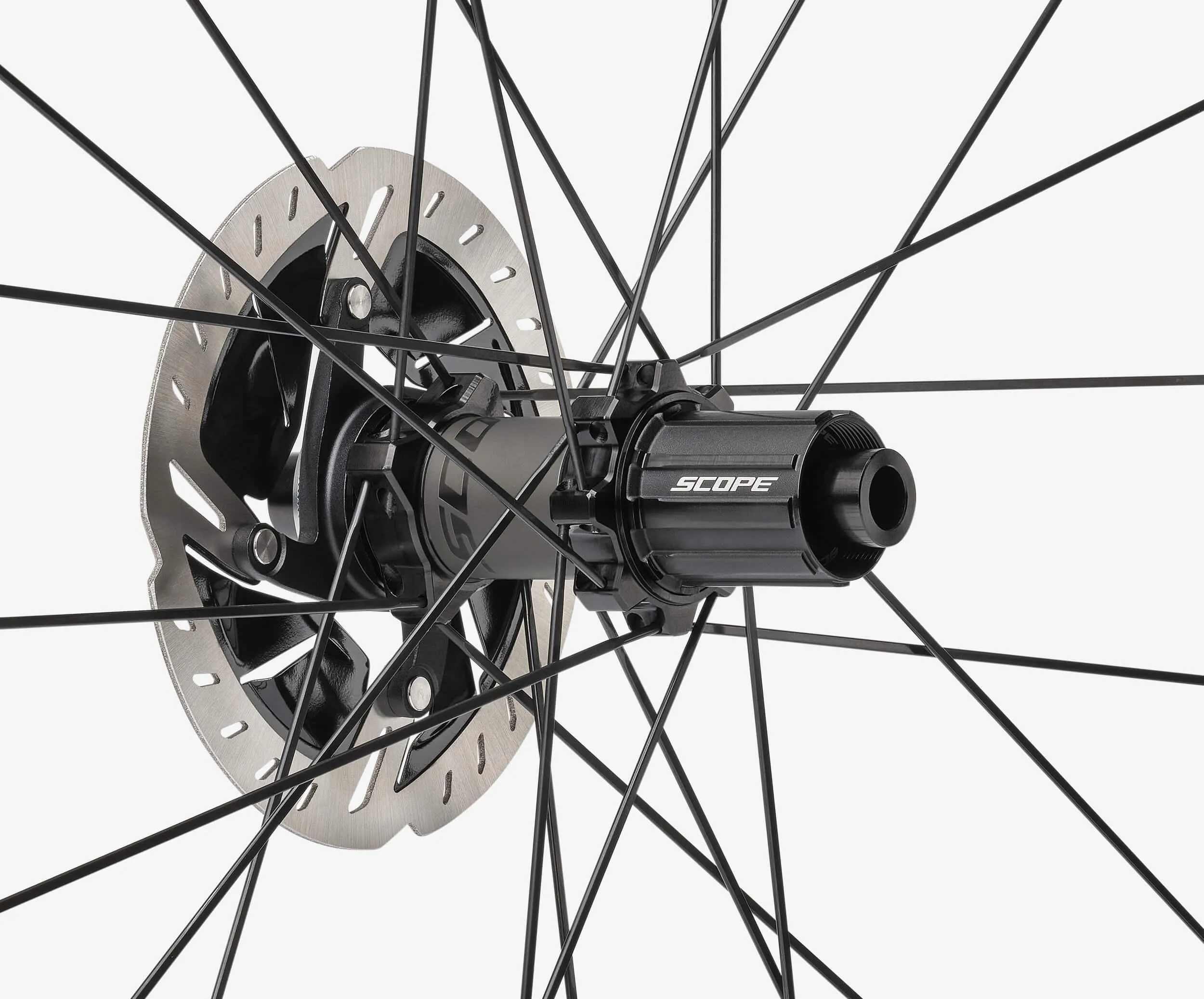 Scope S4 All-Rounder Carbon Tubeless Disc Brake Wheel - Shimano/Sram (Black)