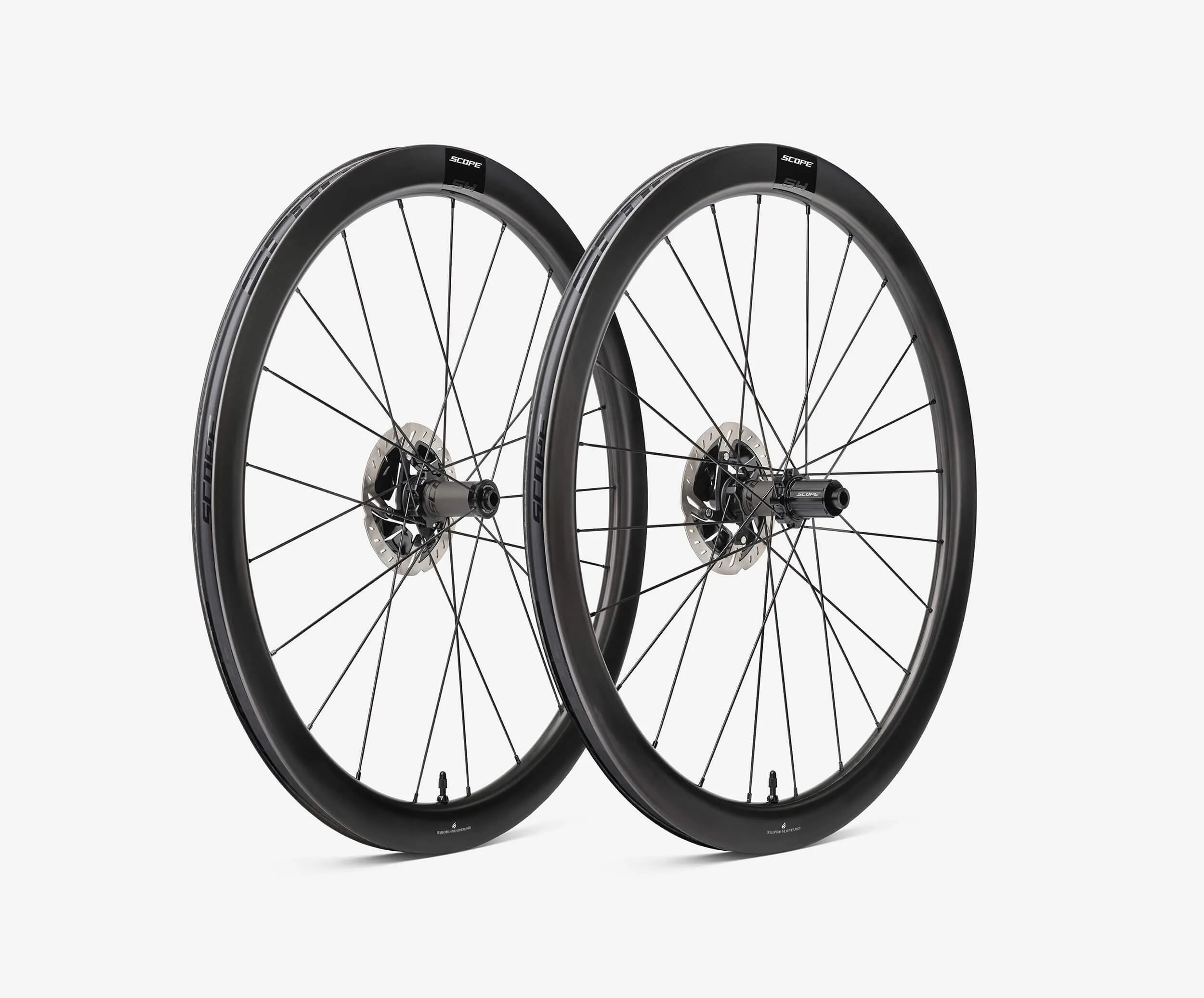 Scope S4 Carbon Tubeless Disc Brake Wheel - Shimano Micro Spline (Black)