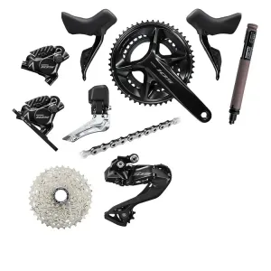 Shimano 105 R7150 2x12 Speed Di2 Disc Brake Road Groupset - 50/34 11/34