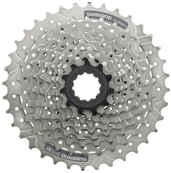 Shimano Altus HG201 9 Speed Cassette (Silver)