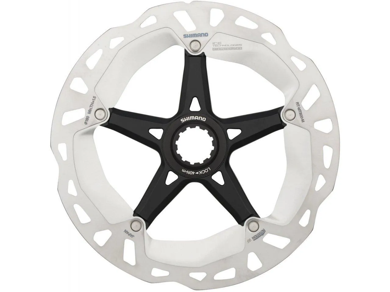 Shimano Deore XT RT-MT800 Internal Serration Centerlock Disc Brake Rotor