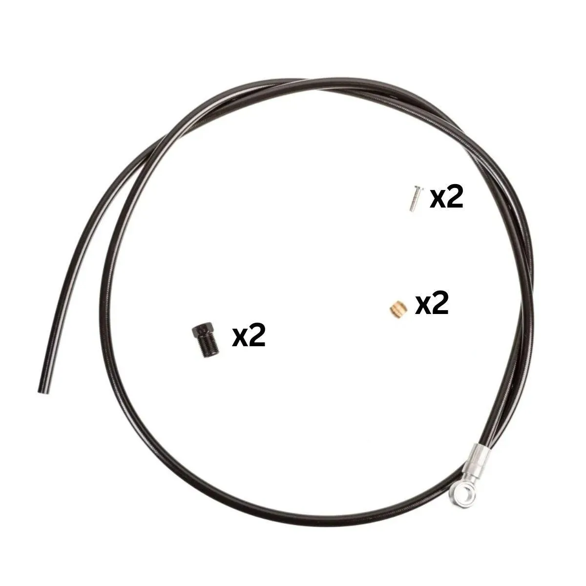 Shimano SM-BH90-SS Deore Brake Hose (Black)