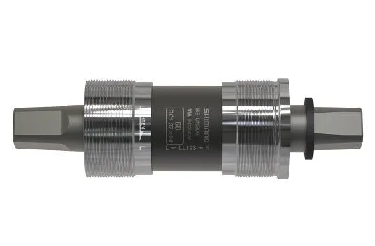 Shimano Square Type Bottom Bracket 68 x 122.5mm w-o Bolts - BB - UN300