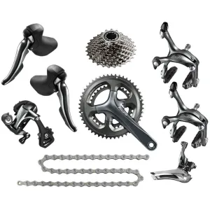 Shimano Tiagra R4700 Rim Brake Road Groupset - 50/34 11/32