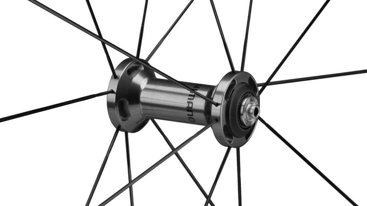 Shimano Ultegra RS500 Aluminium Tubeless Road Rim Brake Wheel - Shimano/Sram (Black)