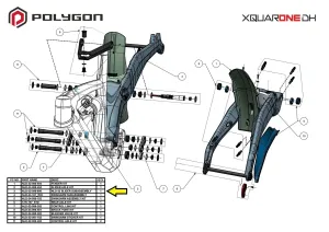 SLIDER SET FOR XQUARONE (NLD-34-090-404)