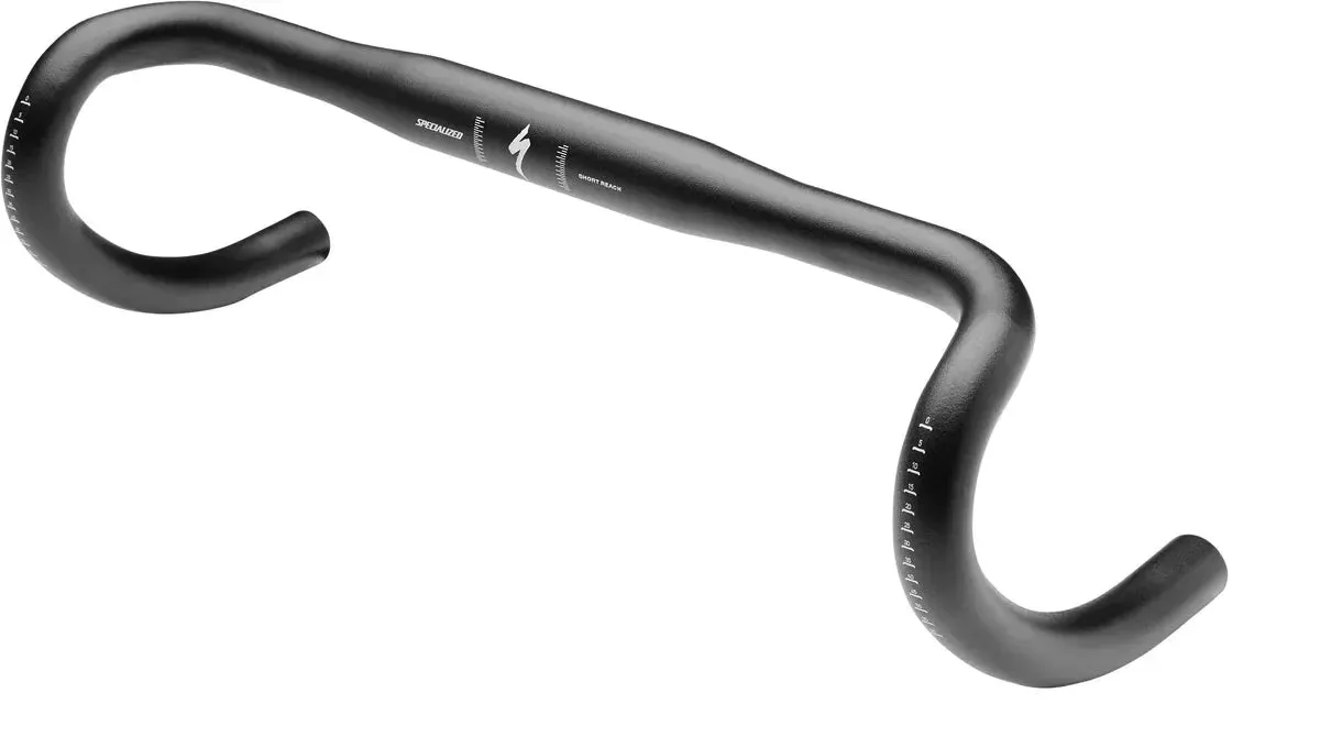 Specialized Short Reach Drop Handlebar (Black)