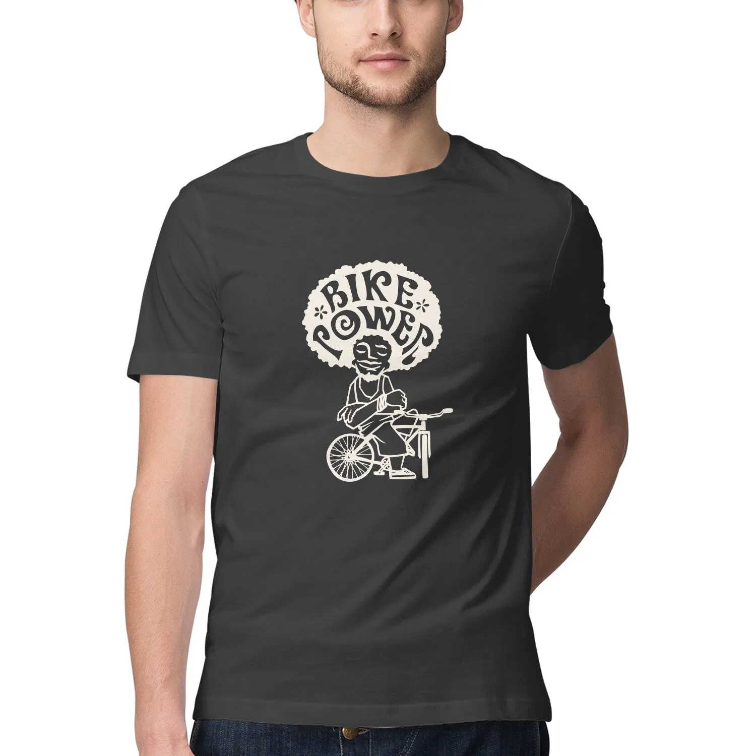 Sport Canvas Bike Power Classic Fit Unisex T-Shirt