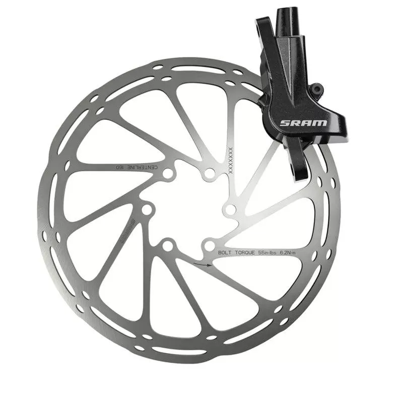 Sram Level T Post Mount Hydraulic Disc Brake (Gloss Black)