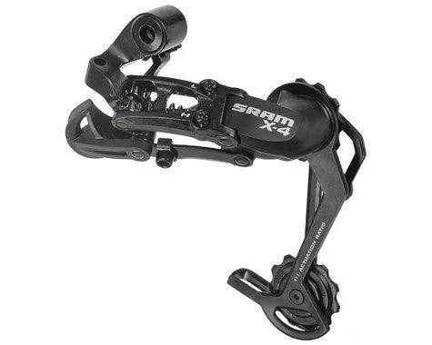 Sram X4 9 Speed Rear Derailleur (Black)