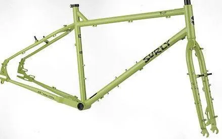Surly Troll Frameset (Pea Lime Pie Soup)