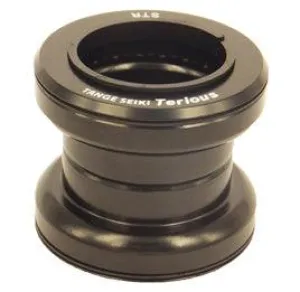 Tangeseiki Terious Headset External Cup Caged Bearings (Black)