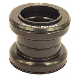 Tangeseiki Terious Headset External Cup Caged Bearings (Black)