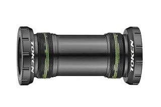Token BB29ITA Threaded Bottom Bracket (Black)
