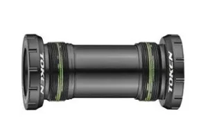 Token BB29ITA Threaded Bottom Bracket (Black)