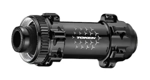 Token D1 Disc Brake Front Hub (Black)