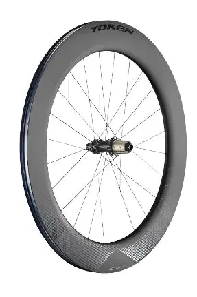 Token Konax Pro C57 Carbon Tubeless Ready Disc Brake Wheel - Shimano/SRAM (Black)