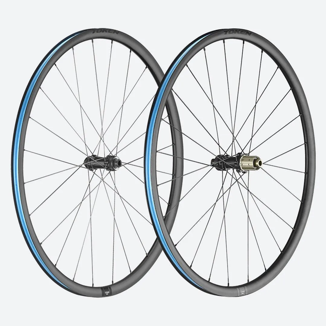 Token Prime Aluminium Disc brake Wheel -  Shimano/Sram (Black)