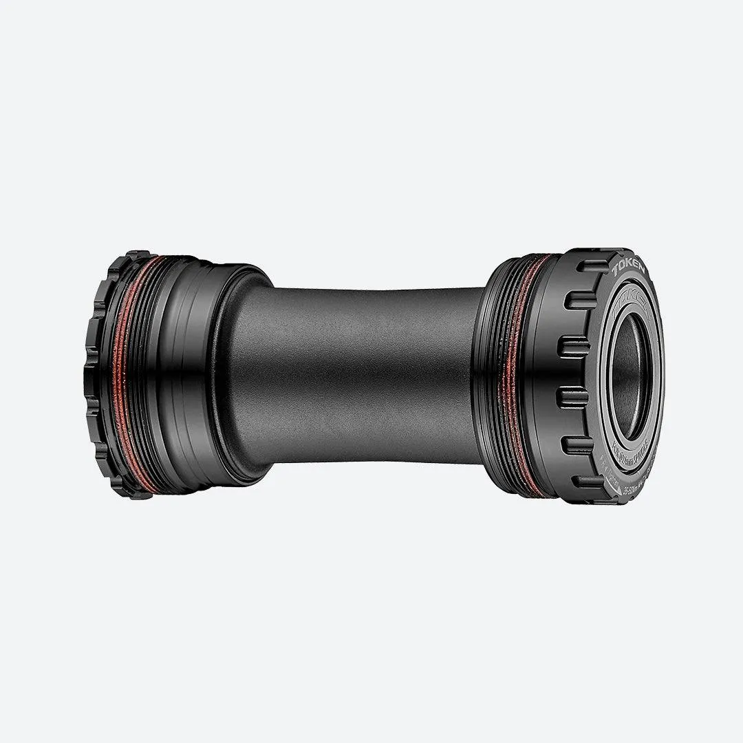 Token T47 Tapered Bottom Bracket for Shimano (Black)