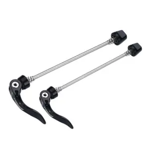 Token Wheel Parts Quick Release Skewer Set (Black/SIlver)