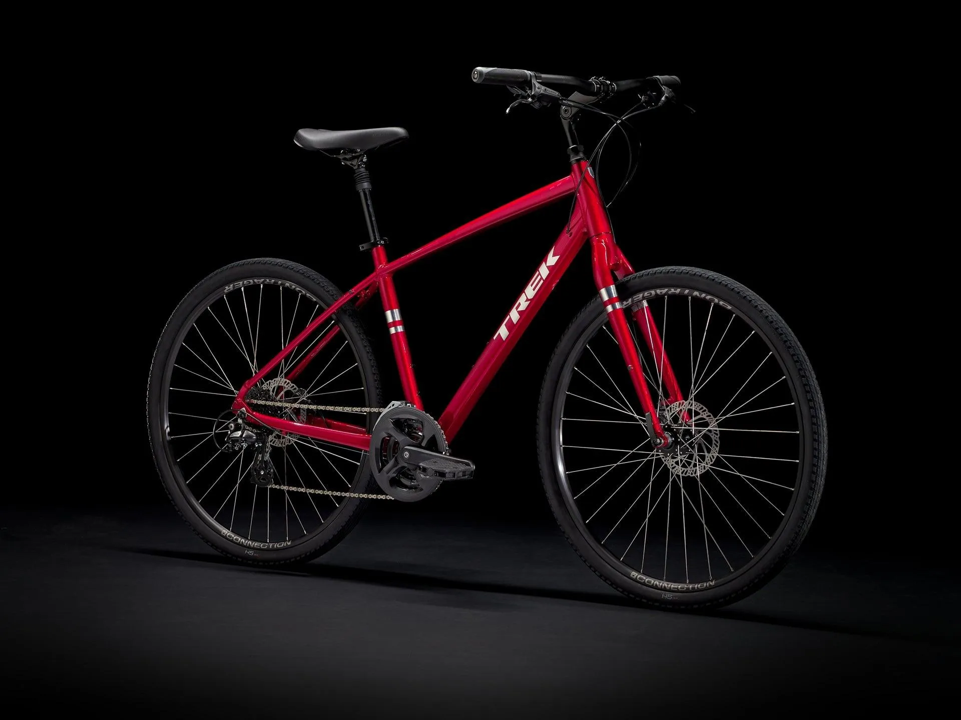 Trek Verve 2 Disc Hybrid (Rage Red)