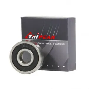 Tripeak ABEC3 High Precision Steel Bearing (Silver/Black)