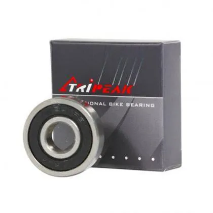 Tripeak ABEC3 High Precision Steel Bearing (Silver/Black)