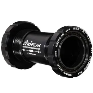 Tripeak BSA Coated Ceramic Bottom Bracket - Shimano/Sram (Black)