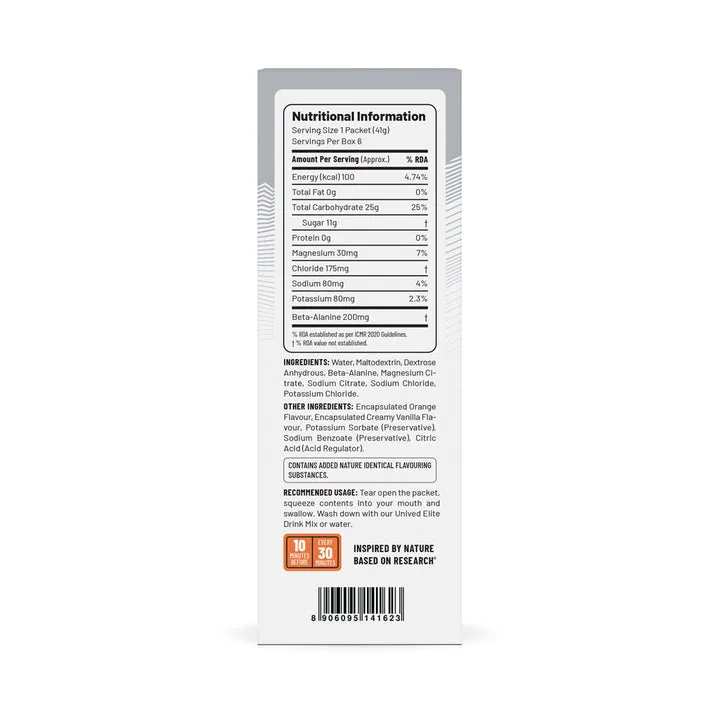 Unived Gel 100 (Vanilla Orange)