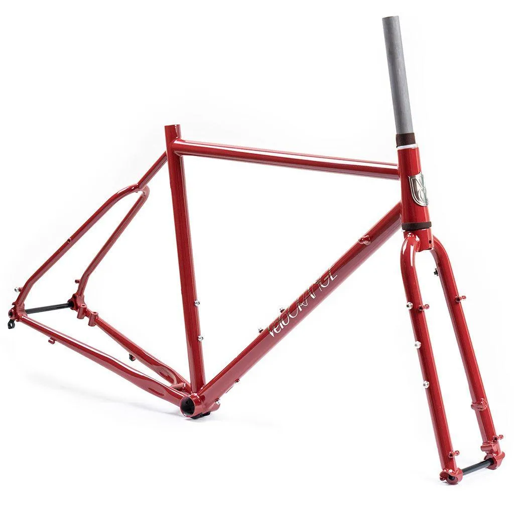 Velo Orange Pass Hunter Frameset (Burgundy)