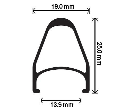 Velocity Fusion NonMSW 700c Disc Brake Rims (Black)