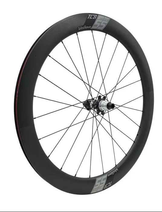Vision SC 55 Disc Carbon Tubeless Ready Disc Brake Wheel - Shimano (Black)