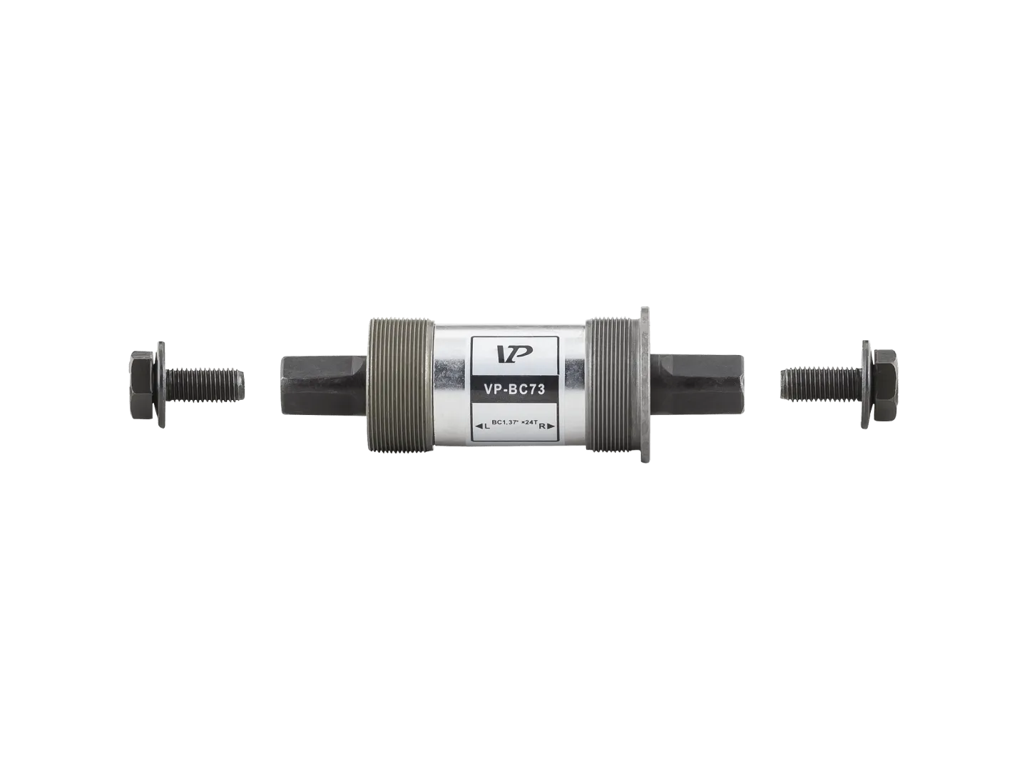 VP Components Square Taper Bottom Bracket (Polished Silver)