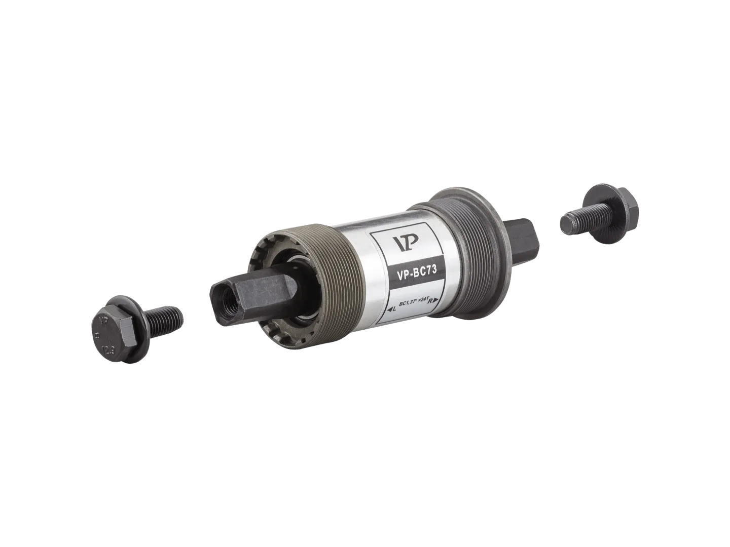 VP Components Square Taper Bottom Bracket (Polished Silver)