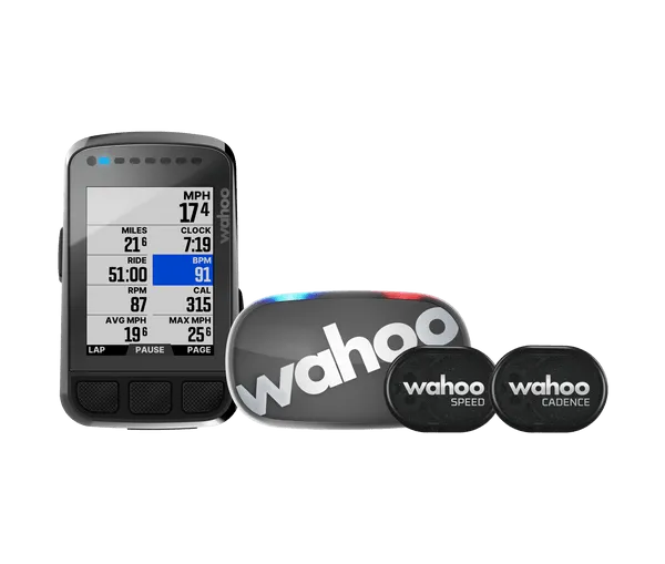Wahoo Element Bolt GPS Bike Computer Bundle