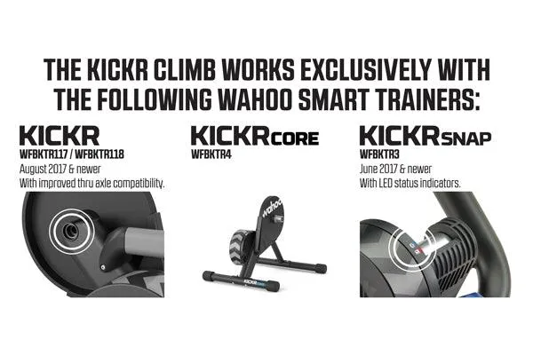 Wahoo KICKR Climb Indoor Grade Simulator