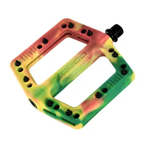 Xpedo Felix Flat Pedal (Rasta)