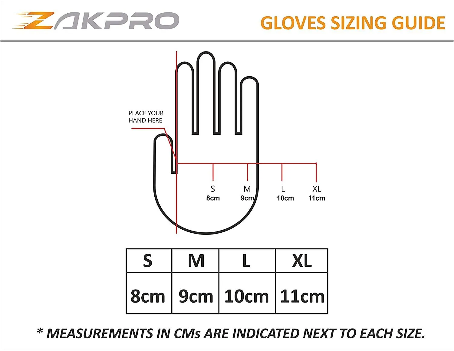 Zakpro Gel Series Unisex Cycling Gloves (Red)