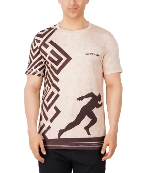 Zakpro Sports Men's Running T-Shirt (Maze Run)