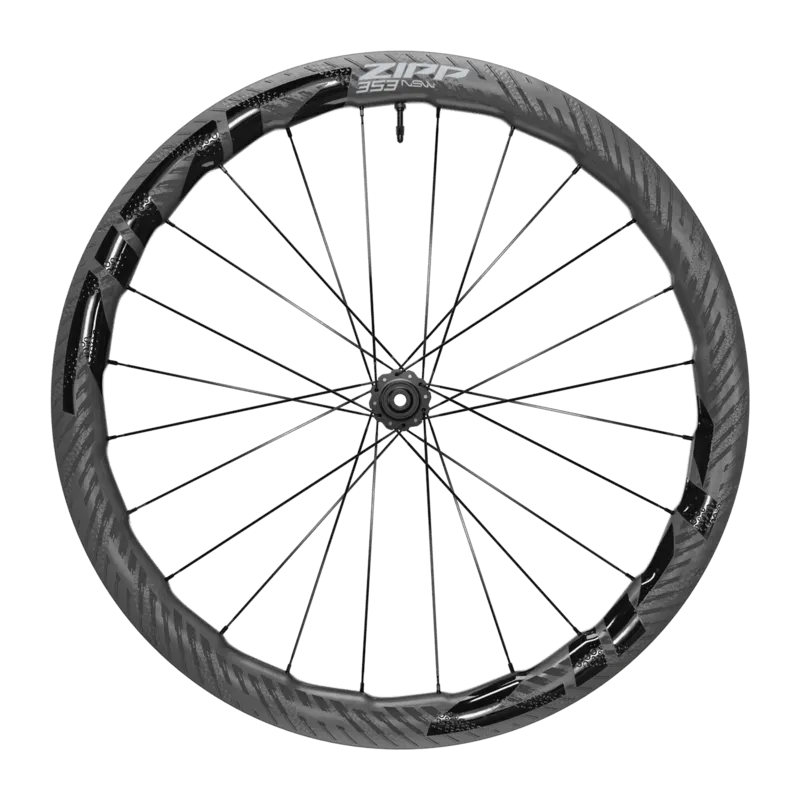 Zipp 353 NSW Carbon Tubeless Disc Brake Wheel - Shimano/Sram (Black)
